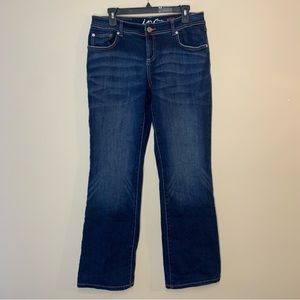 Inc Denim Bootcut Curvy Fit Blue Jeans Size 10